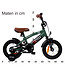 2Cycle BMX Fun kinderfiets 12 inch (2 tot 4 jaar) voor jongens groen