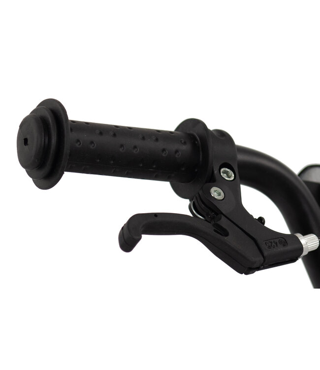 2Cycle Biker kinderfiets 14 inch (3 tot 5 jaar) voor jongens zwart