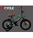 2Cycle BMX Fun kinderfiets 14 inch (3 tot 5 jaar) voor jongens groen