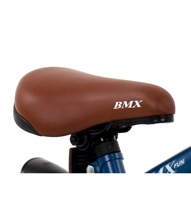 2Cycle BMX Fun kinderfiets 14 inch (3 tot 5 jaar) voor jongens blauw