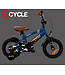 2Cycle BMX Fun kinderfiets 12 inch (2 tot 4 jaar) voor jongens blauw