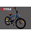 2Cycle BMX-Fun kinderfiets 16 inch (4 tot 6 jaar) voor jongens blauw