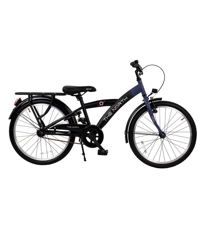 2Cycle The North kinderfiets 22 inch (7 tot 9 jaar) voor jongens blauw