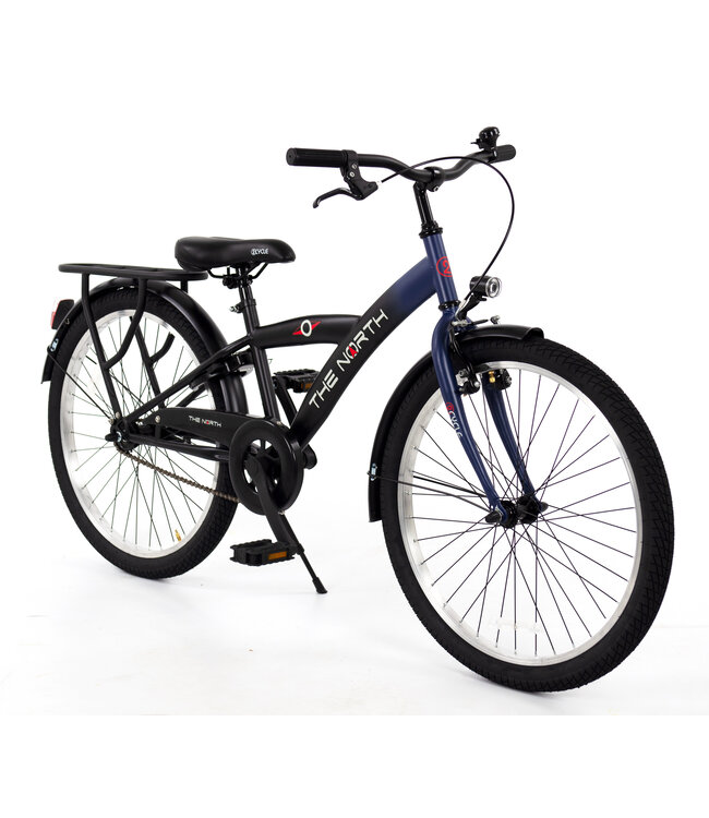 2Cycle The North kinderfiets 24 inch (8 tot 10 jaar) voor jongens blauw