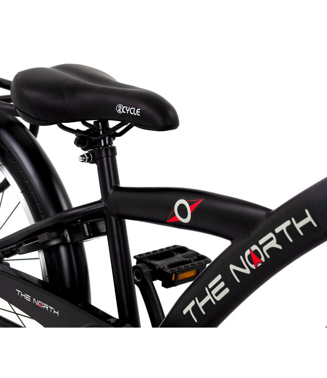 2Cycle The North kinderfiets 24 inch (8 tot 10 jaar) voor jongens blauw