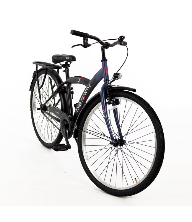 2Cycle The North kinderfiets 26 inch (10 tot 12 jaar) voor jongens blauw