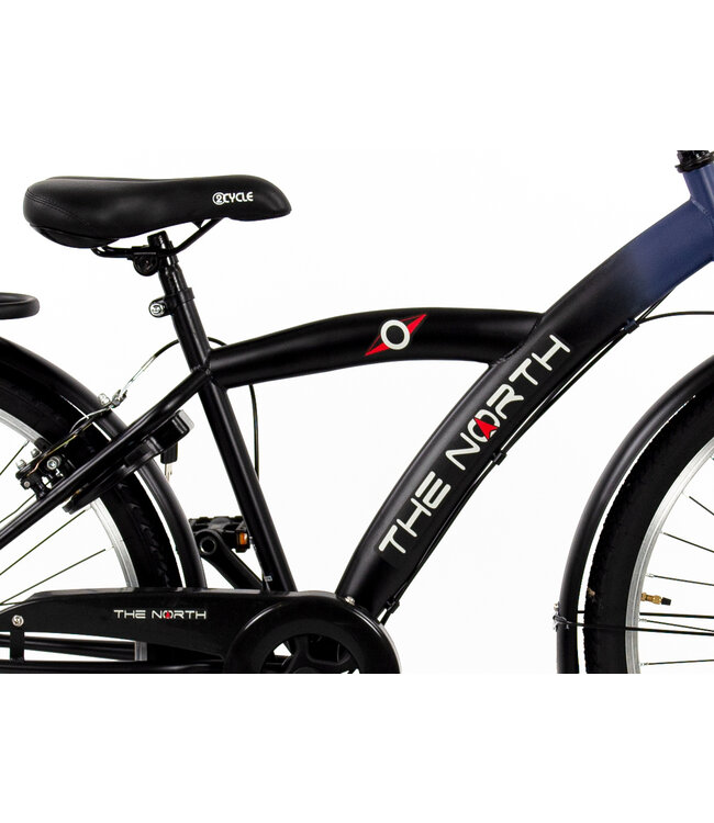 2Cycle The North kinderfiets 26 inch (10 tot 12 jaar) 6-Speed voor jongens blauw