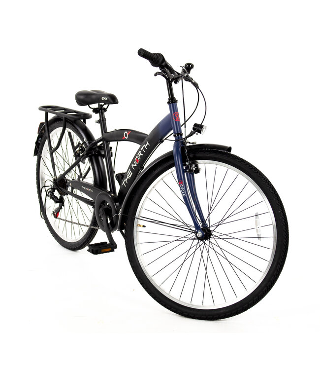 2Cycle The North kinderfiets 26 inch (10 tot 12 jaar) 6-Speed voor jongens blauw