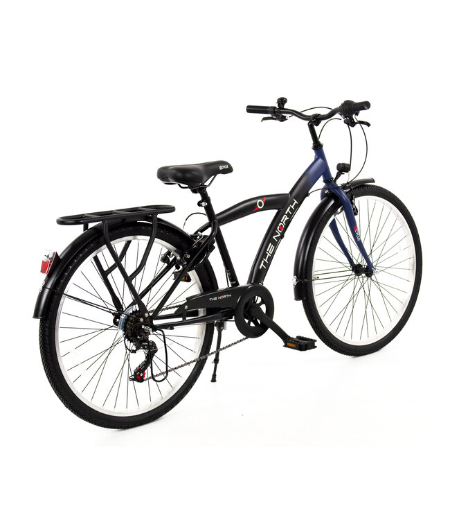 2Cycle The North kinderfiets 26 inch (10 tot 12 jaar) 6-Speed voor jongens blauw
