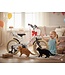 2Cycle Cat kinderfiets 16 inch (4 tot 6 jaar) voor meisjes zwart-wit