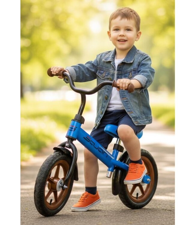 Sajan  Loopfiets - 12-inch - Blauw