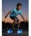 Sajan - Skateboard - LED Verlichting - Penny board - Camouflage Blauw-Geel - 22.5 inch - 56cm - Skateboard met Verlichting