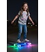 Sajan - Skateboard - LED - Penny board - Camouflage Grijs - 22.5 inch - 56cm - Skateboard met Verlichting