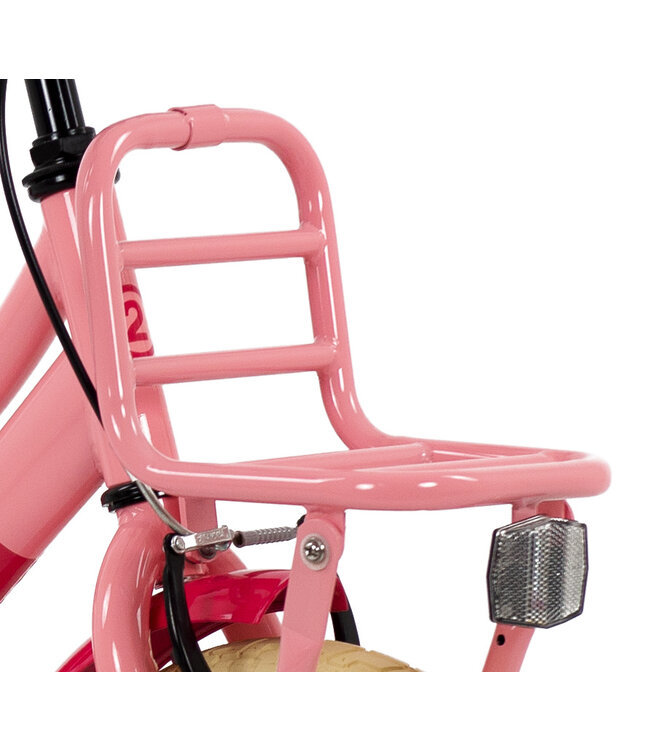 2Cycle Transportfiets 14 inch (3 tot 5 jaar) voor meisjes roze