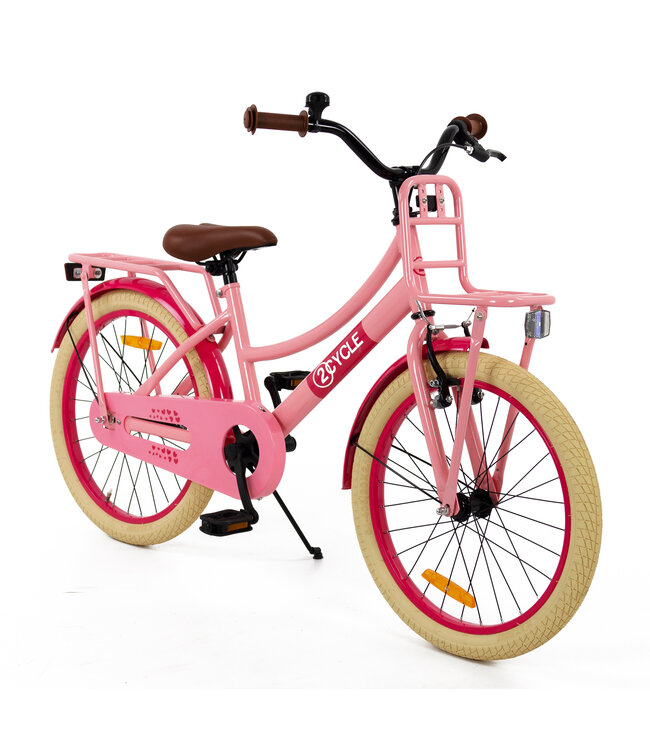 2Cycle Transportfiets 20 inch (6 tot 8 jaar) voor meisjes roze