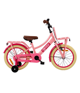 2Cycle 2Cycle Transportfiets 16 inch (4 tot 6 jaar) voor meisjes roze