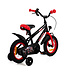 2Cycle Monster kinderfiets 12 inch (2 tot 4 jaar) voor jongens zwart