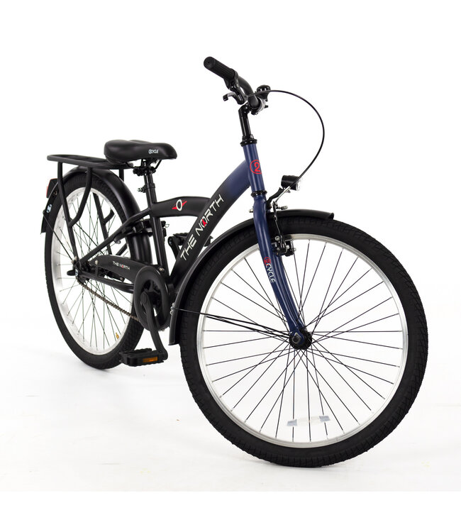 2Cycle The North kinderfiets 24 inch (8 tot 10 jaar) voor jongens blauw  - 2E