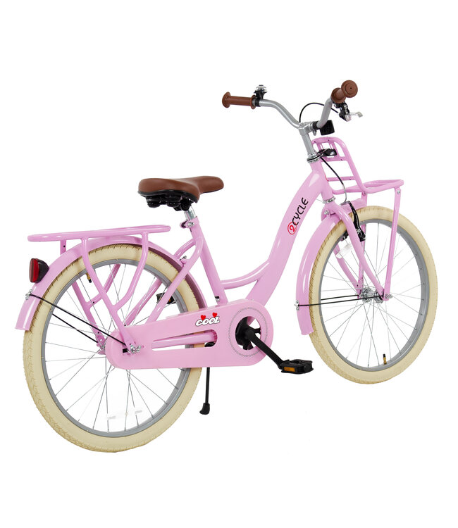 2Cycle Cool kinderfiets 22 inch (7 tot 9 jaar) voor meisjes roze