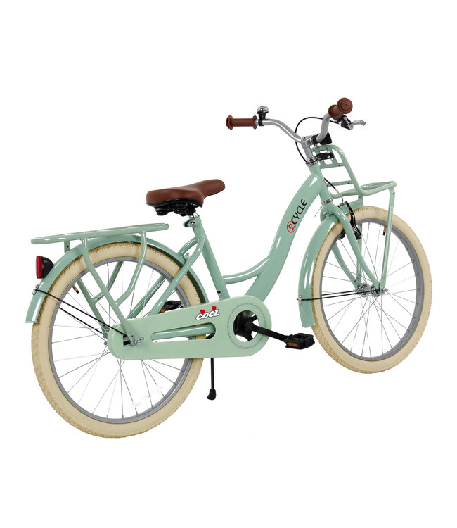 2Cycle Cool kinderfiets 22 inch (7 tot 9 jaar) voor meisjes groen