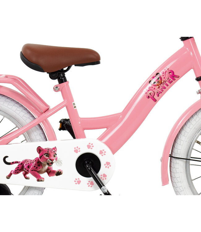 2Cycle Roze Panter 16 inch (4 tot 6 jaar) voor meisjes roze