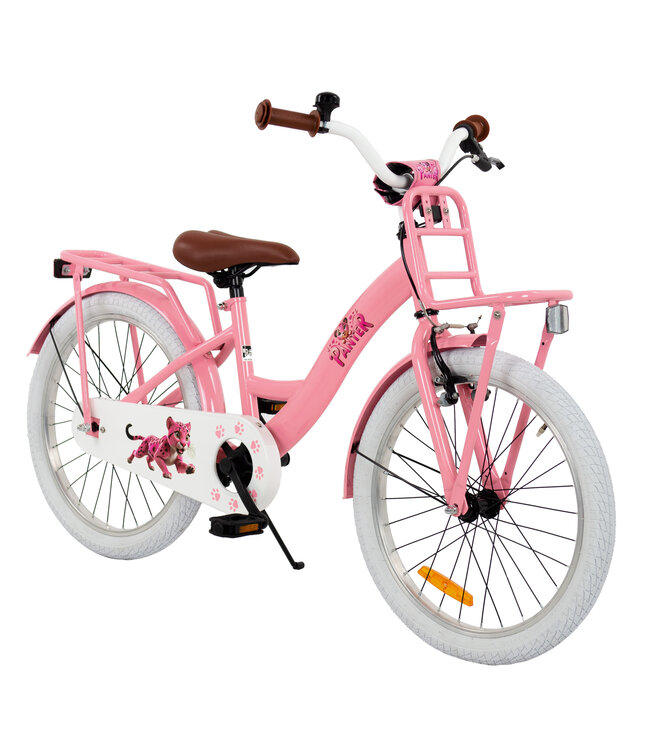 2Cycle Roze Panter - 20 inch (6 tot 8 jaar) - Kinderfiets - Roze