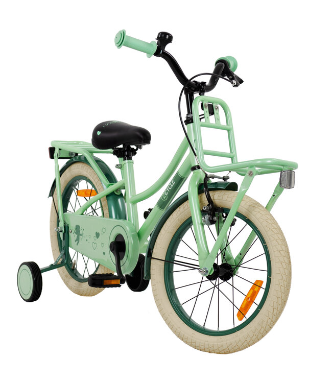 2Cycle Cupido 16 inch (4 tot 6 jaar) voor meisjes mintgroen
