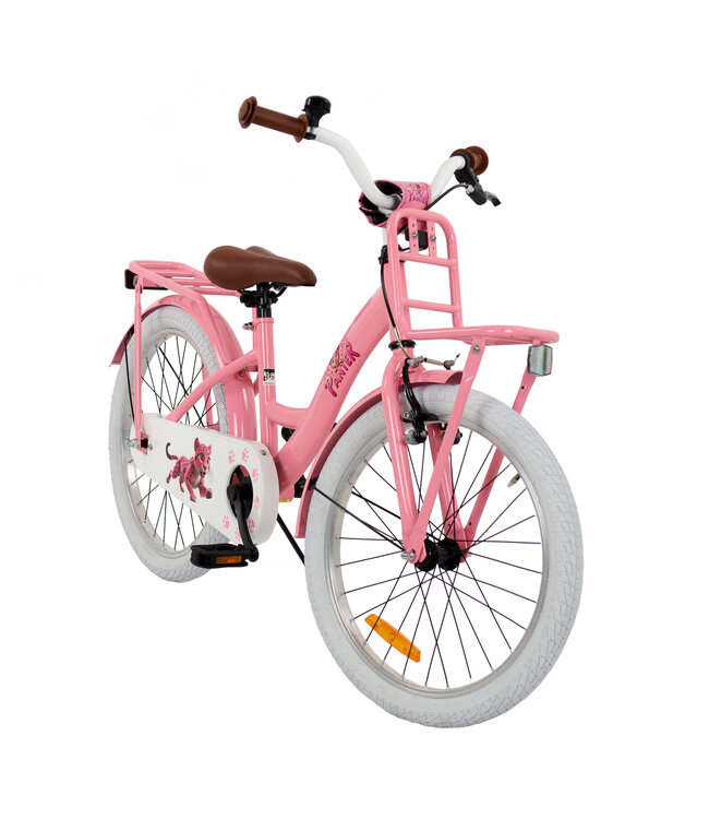 2Cycle Roze Panter - 20 inch (6 tot 8 jaar) - Kinderfiets - Roze