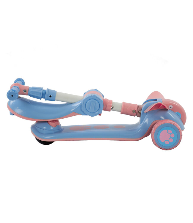 Sajan 2 in 1 Loopfiets / Step -  Roze-Blauw