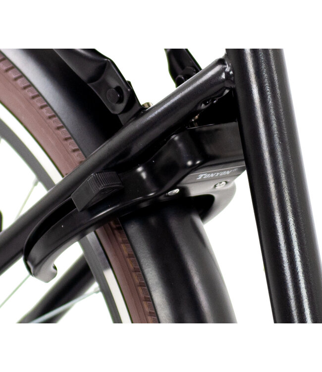 2Cycle Transportfiets kinderfiets 24 inch (8 tot 10 jaar) voor Meisjes Zwart