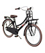 2Cycle Transportfiets 3-speed kinderfiets 24 inch (8 tot 10 jaar) voor Meisjes Zwart