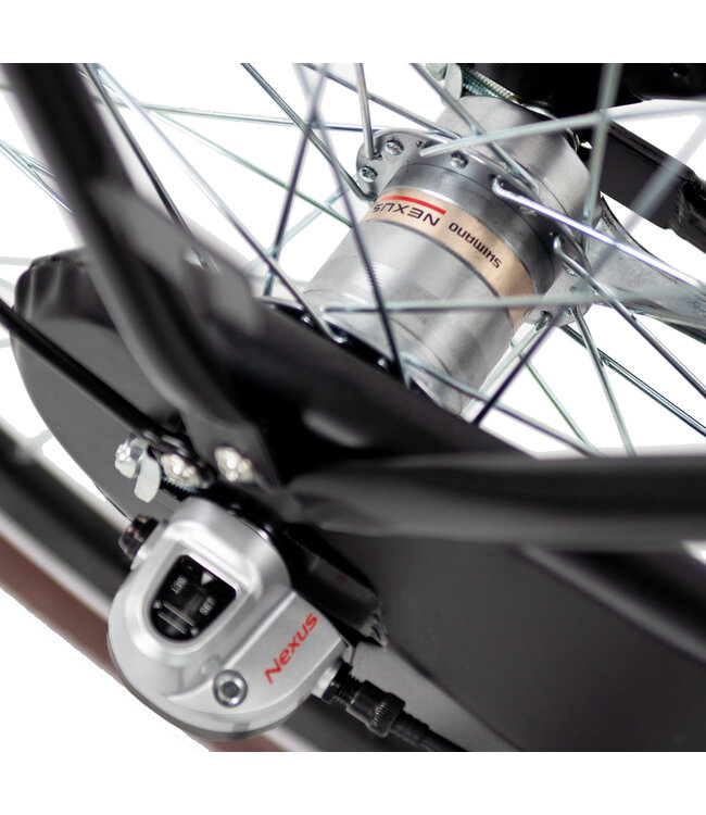 2Cycle Transportfiets 3-speed kinderfiets 26 inch (10 tot 12 jaar) voor Meisjes Zwart