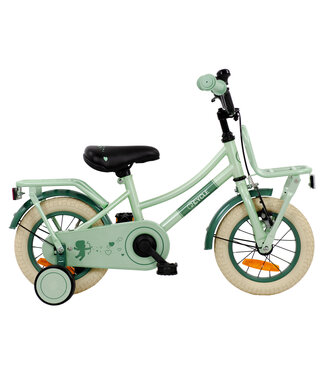 2Cycle 2Cycle Cupido kinderfiets 12 inch (2 tot 4 jaar) voor meisjes mintgroen