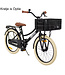 2Cycle Transportfiets 20 inch (6 tot 8 jaar) voor meisjes zwart