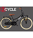 2Cycle Transportfiets 20 inch (6 tot 8 jaar) voor meisjes zwart