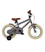 2Cycle BMX kinderfiets 14 inch (3 tot 5 jaar) voor jongens mat-grijs