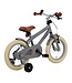 2Cycle BMX kinderfiets 14 inch (3 tot 5 jaar) voor jongens mat-grijs