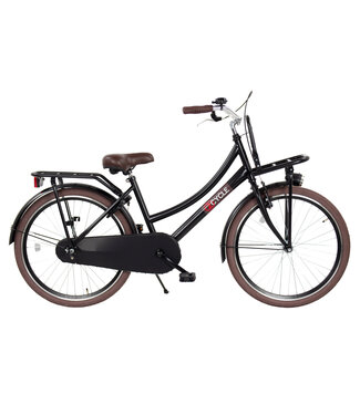 2Cycle 2Cycle Transportfiets kinderfiets 26 inch (10 tot 12 jaar) voor Meisjes Zwart