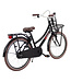 2Cycle Transportfiets kinderfiets 26 inch (10 tot 12 jaar) voor Meisjes Zwart