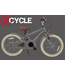 2Cycle kinderfiets 18 inch (5 tot 7 jaar) voor jongens mat-grijs