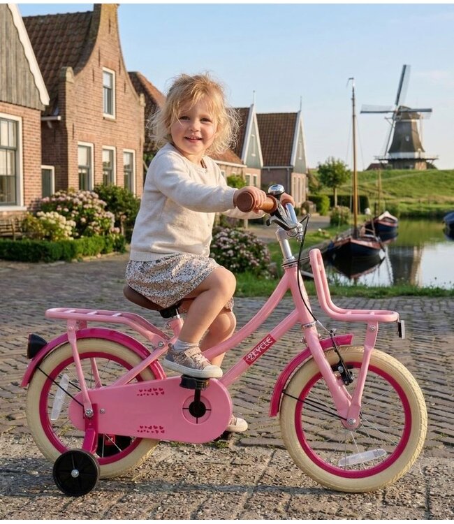 2Cycle Hearts 14 inch (3 tot 5 jaar) voor meisjes roze