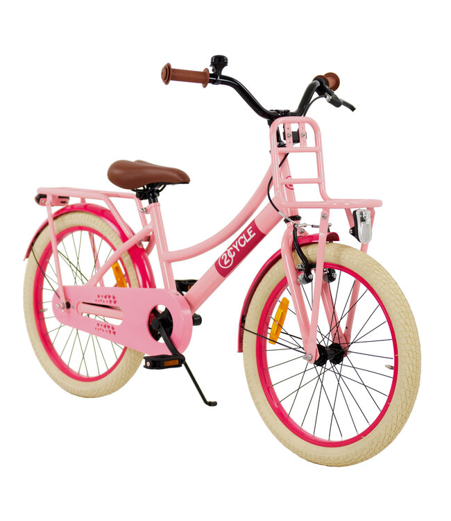 2Cycle Transportfiets 20 inch (6 tot 8 jaar) voor meisjes roze