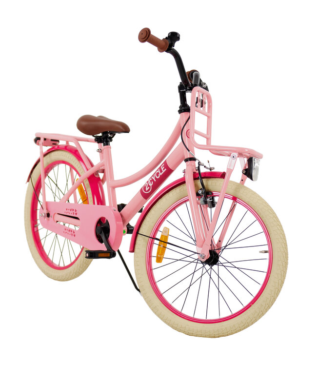 2Cycle Transportfiets 20 inch (6 tot 8 jaar) voor meisjes roze