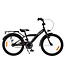 2Cycle Biker-Cargo kinderfiets 20 inch (6 tot 8 jaar) voor jongens zwart
