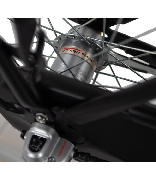 2Cycle Premium Transportfiets  28 inch 3-Speed(v.a. 12 jaar) voor Meisjes Zwart