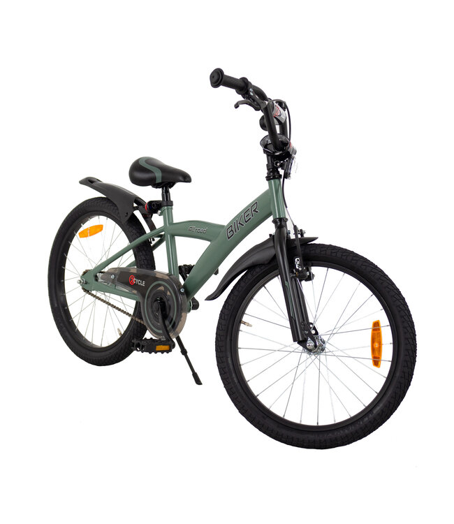 2Cycle Biker kinderfiets 20 inch (6 tot 8 jaar) voor jongens groen - 2e