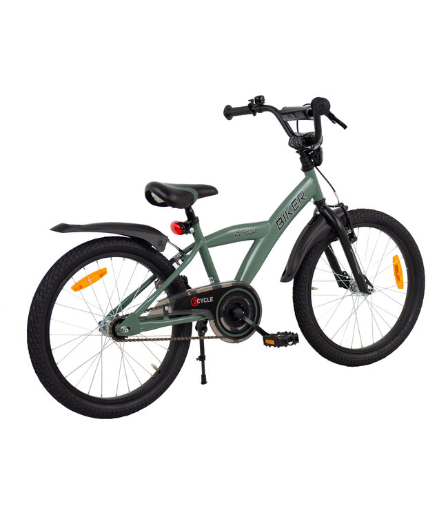 2Cycle Biker kinderfiets 20 inch (6 tot 8 jaar) voor jongens groen - 2e