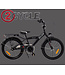 2Cycle Biker-Cargo kinderfiets 18 inch (5 tot 7 jaar) voor jongens zwart