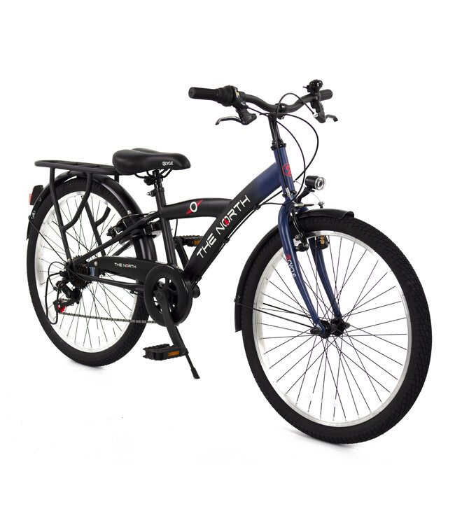 2Cycle The North kinderfiets 24 inch (8 tot 10 jaar) 6-speed voor jongens blauw  - 2e