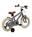 2Cycle BMX kinderfiets 14 inch (3 tot 5 jaar) voor jongens mat-grijs
